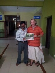 REMISE DIPLOME PAR DR SHANKAR 2013