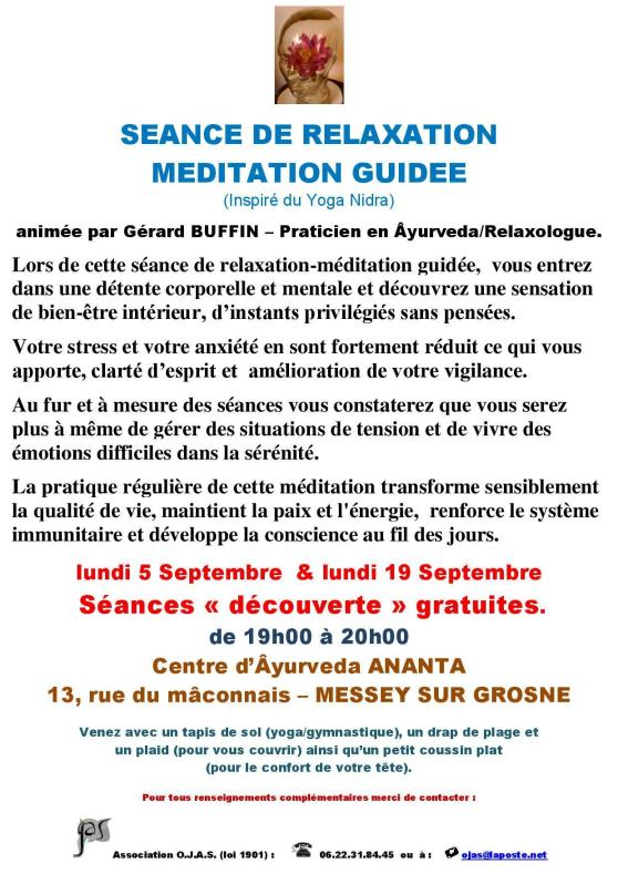 AFFICHETTE MESSEY RENTREE 2016 AVEC 2 SEANCES DECOUVERTE DE RELAXATION-MEDITATION GUIDEE-page-001